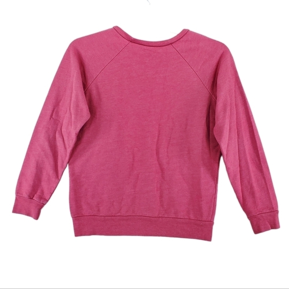 VTG Nirvana Sweatshirt Womens S Dark Mauve Pink Fleece USA Made Smiley Faces - Picture 2 of 10